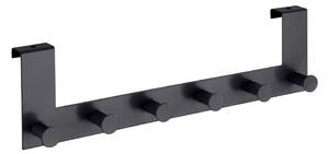 Čierny kovový vešiak na dvere 39 cm Celano – Wenko