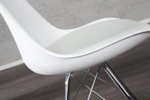 Jedálenská stolička SCANIA RETRO - biela
