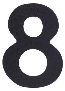Kovaná číslica "8" čierna