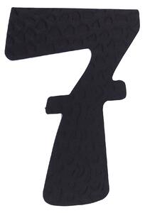Kovaná číslica "7" čierna