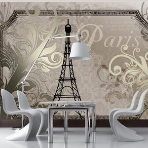 Fototapeta vintage motív Paríža - Vintage Paris - 100x70