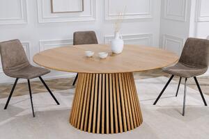 Jedálenský stôl VALHALLA WOOD 120 cm okrúhly dub