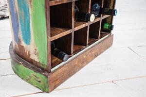Regál na víno BORNO 190 cm - viacfarebná