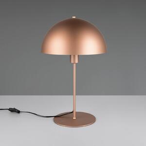 Stolová lampa Nola, coffee, výška 45 cm, kov, Hnedá / hrdzavá, Obývacia izba / jedáleň, kov, Škandinávsky, Stojacie svietidlo