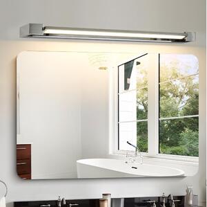 Brilagi-LED Kúpeľňové osvetlené zrkadlá AQUA LINE LED/24W/230V 90 cm IP44 lesklý chróm