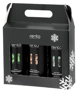 Rento darčekový set esencii do sauny 3x400ml Lesný set