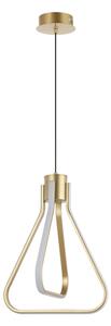 LED luster na lanku ZING LED/19W/230V zlatý