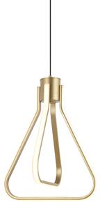 LED luster na lanku ZING LED/19W/230V zlatý