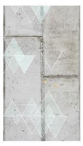 Fototapeta betón a trojuholníky - Concrete and Triangles