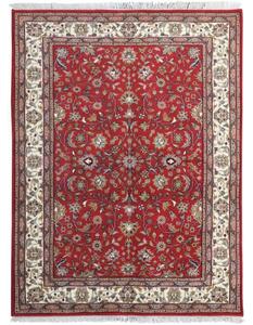 Ručne tkaný indický koberec Ganga 708 Rot 2,40 x 3,40 m