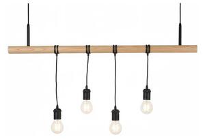 LED luster na lanku 4xE27/6,5W/230V 2500K