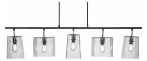 LED luster na lankách 5xE14/4,9W/230V 2700K