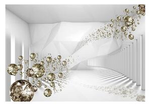 Samolepiaca tapeta luxusné diamanty - Diamond Corridor - 147x105