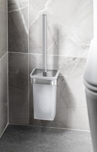 Gedy, SAMOA WC kefa závesná, mliečne sklo, chróm, A83313