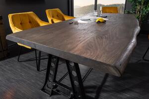 Jedálenský stôl MAMUT INDUSTRY 220 cm - sivá