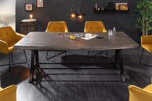 Jedálenský stôl MAMUT INDUSTRY 220 cm - sivá
