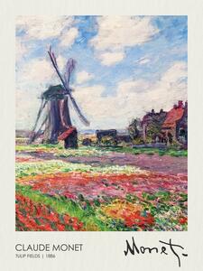 Obrazová reprodukcia Tulip Fields (1886), Claude Monet