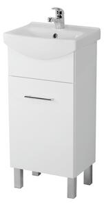 Cersanit Olivia, umývadlová skrinka 40cm, biela lesklá, S543-001-DSM