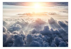 Fototapeta slnko v oblakoch - Walk in the Clouds