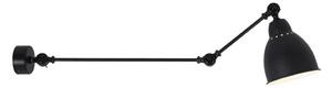 Brilagi - Nástenná lampa QUILL 1xE27/40W/230V 83 cm čierna