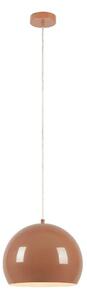 Markslöjd 108987 - Luster na lanku POP 1xE27/40W/230V priemer 28 cm hnedý