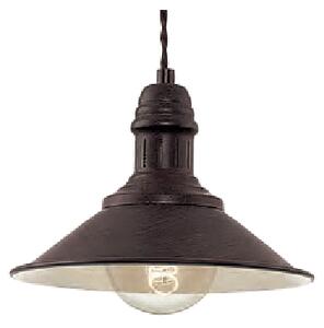 Brilagi - Závesný luster na lanku FORGE 1xE27/60W/230V pr. 22 cm hnedý