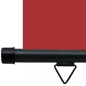 Balkónová zástena 160x250 cm Dekorhome Červená