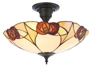 Endon 111907 - Prisadený luster Tiffany INGRAM 3xE27/10W/230V pr. 45 cm
