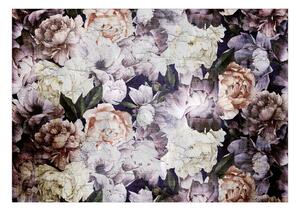 Fototapeta raj kvetov vo vintage prevedení - Flowery Paradise