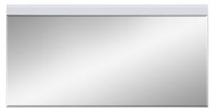 Zrkadlo FRESNO biela, šírka 130 cm