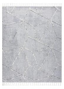 Koberec SEVILLA Z791C mozaika šedo / biely, Maroko, Shaggy