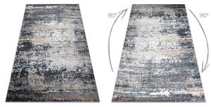 Moderný koberec OHIO CB10A beton -krém / modrý