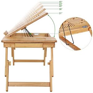 Bambusový stolík pod notebook LELAD