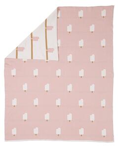 WOUF Detská deka Pink Ice Creams 100 × 80 cm