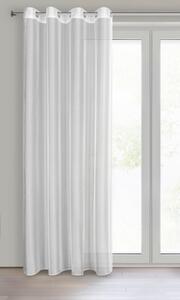 Biela záclona na krúžkoch ANABEL 140 x 260 cm