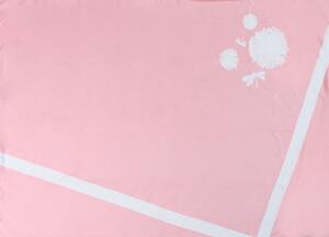 Obliečky z mikrovlákna VÁŽKA ružové + obliečka na vankúšik 40 x 40 cm zadarmo Rozmer obliečky: 70 x 90 cm | 140 x 200 cm