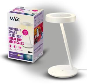 Philips Wiz Tunable White 8720169072695 Portrait Desk Lamp stolová lampička LED 10W/600lm 2700-6500K biela USB-C