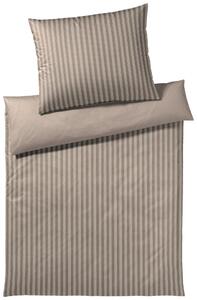 OBOJSTRANNÁ POSTEĽNÁ BIELIZEŇ, flanel, hnedá, 140/200 cm Elegante - Obliečky & plachty