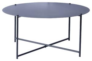 KONFERENČNÝ STOLÍK, antracitová, kov, 83/83/40 cm Xora - Stolíky do obývačky, Online Only