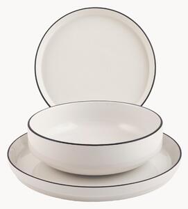 Porcelánová súprava riadu Essence, 4 osoby, 12 ks