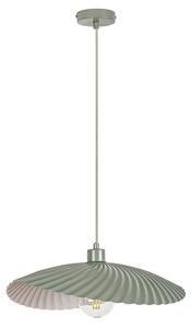 Rabalux BRIDGET závesný luster, zelená farba, priemer 47 cm