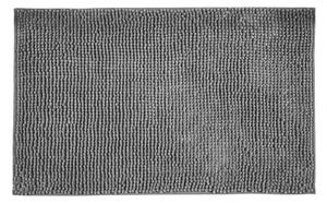 Tmavosivá textilná kúpeľňová predložka 50x80 cm Chenille - Allstar