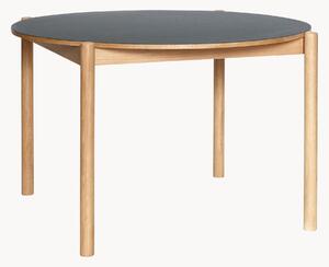 Okrúhly jedálenský stôl's linoleovým povrchom Oblique, Ø 115 cm