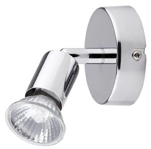 Rabalux Nástenné bodové svietidlo Norton 1xGU10/50W/IP20, chróm