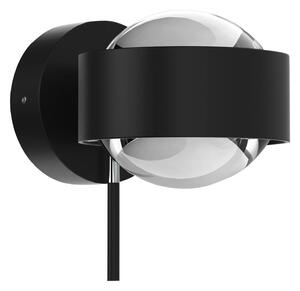 Puk Mini Wall+, šošovky G9 číre, čierne matné/chrómové