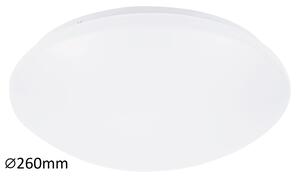 Rabalux LED stropné svietidlo Lucas 12W | 780lm | 4000K | IP20 | 26cm - kruhové biele