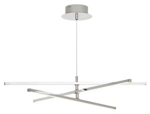 Rabalux LED závesné stropné svietidlo Meredith 1x18W | 1500lm | 4000K - chróm