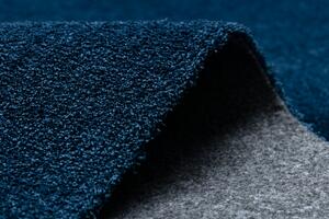 Moderný prateľný koberec LATIO 71351090 tmavo/modrý