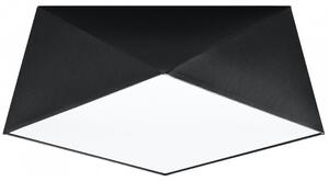 Sollux stropné svietidlo prisadené HEXA 35 čierne SL.0690