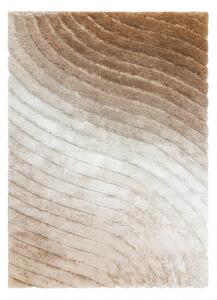 Moderný koberec FLIM 006-B5 shaggy, Vlny, hnedý
